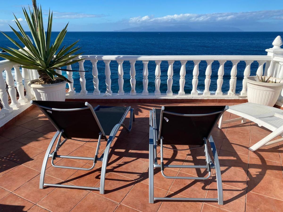 1St Line Sea View & Rooftop - Arena Puerto de Santiago  Exterior photo